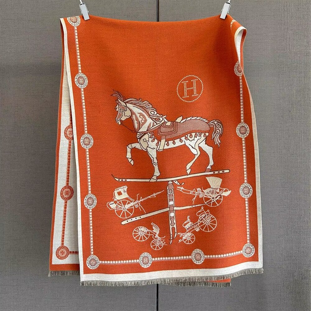 NEW! EXQUISITE CASHMERE BLEND SCARF WRAP - Picture 4 of 9